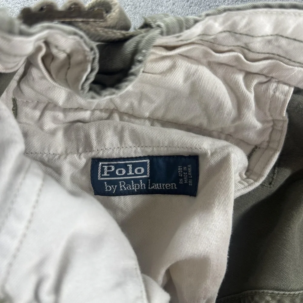 VTG Polo Ralph Lauren Paratropper Cargo Pants Mens 44x30 Military Fits 40x28